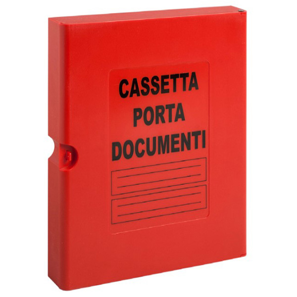 Emme Cassetta Porta Documenti Sigillabile in ABS MM.260X325X45